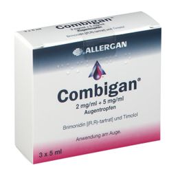 Combigan 2 mg/ml + 5 mg/ml