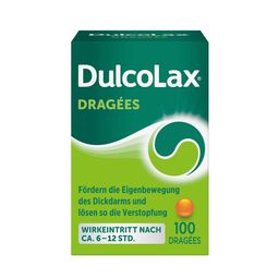 DulcoLax Dragées gegen Verstopfung | Abführmittel mit Bisacodyl | Befreien planbar | Wirken nach ca. 6-12 Sunden