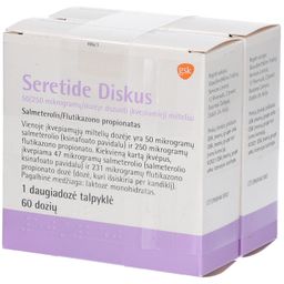 SERETIDE 50 µg/250 µg Diskus Einzeld.Inhalat.-Plv.