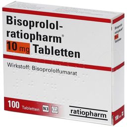 Bisoprolol-ratiopharm® 10 mg