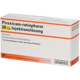 Piroxicam-ratiopharm® 20 mg