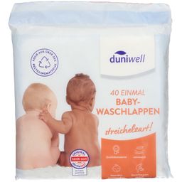 Duniwell streichelzart Einmal Babywaschlappen