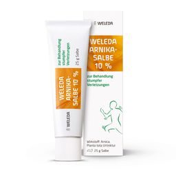 Weleda Arnika-Salbe 10% zur Behandlung von Prellungen, Blutergüssen, Zerrungen und Quetschungen