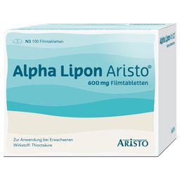 Alpha Lipon Aristo® 600 mg Filmtabletten mit Alpha-Liponsäure, gezielte Hilfe bei Missempfindungen durch diabetische Nervenschäden (Polyneuropathie)