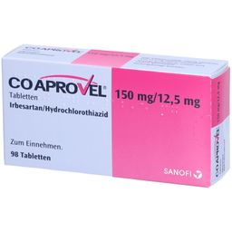COAPROVEL 150 mg/12,5 mg Tabletten