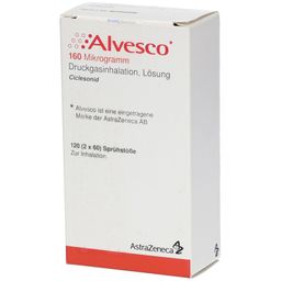 Alvesco 160 µg 2X60 Hub Dosieraerosol