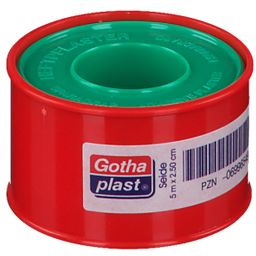 Gotha-SILK Heftpflaster Seide 5 m x 2,5 cm