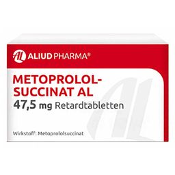 Metoprololsuccinat AL 47,5 mg