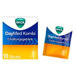 WICK DayMed Kombi Erkältungsgetränk lindert 6 Erkältungssymptome - Jetzt 20% mit dem Code wick20 sparen*