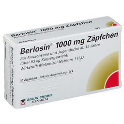 Berlosin® 1000 mg Zäpfchen