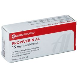 Propiverin AL 15 mg
