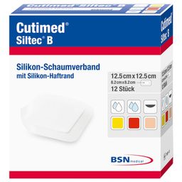 Cutimed® Siltec B 12,5 cm x 12,5 cm