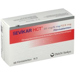 SEVIKAR HCT® 20mg/5mg/12,5mg