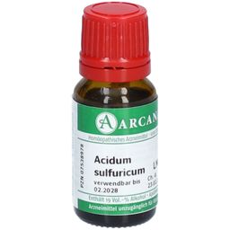 ACIDUM SULFURICUM LM 6 Dilution