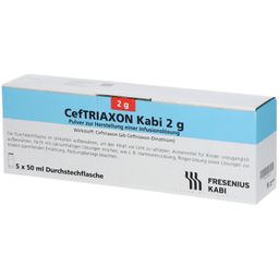 Ceftriaxon Fresenius 2 g