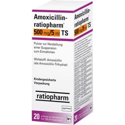 Amoxicillin-ratiopharm® 500 mg/5 ml TS