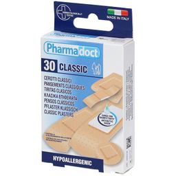 Pharmadoct Pflaster klassisch mit antiseptischer Auflage 5 Größen