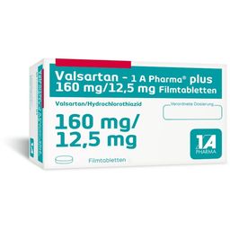 Valsartan 1A Plus 160/12.5