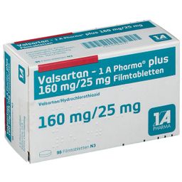 Valsartan 1A Plus 160/25