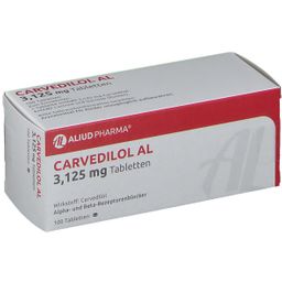 Carvedilol AL 3,125 mg