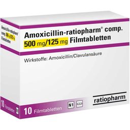 Amoxicillin-ratiopharm® comp. 500 mg/125 mg