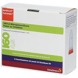Symbicort Turbuhaler 160/4,5 µg/Dosis 60 ED