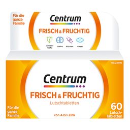Centrum® Frisch & Fruchtig, Nahrungsergänzungsmittel + Vitasprint Fokus 20 Stück GRATIS
