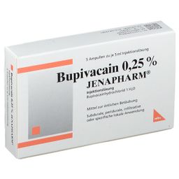 Bupivacain 0,25% Jenapharm
