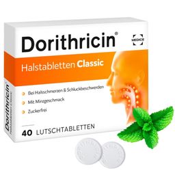 Dorithricin Classic Lutschtabletten bei Halsschmerzen