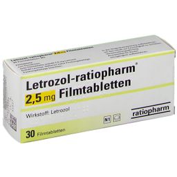 Letrozol-ratiopharm® 2,5 mg