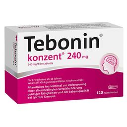 Tebonin® konzent® 240 mg - Jetzt 20% mit dem Code tebonin20 sparen*