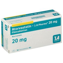 Atorvastatin 1A Phar 20Mg