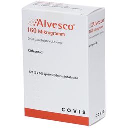 Alvesco 160 µg 120 Hub Dosieraerosol