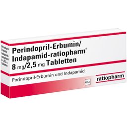 Perindopril/Erbumin/Indapamid-ratiopharm® 8 mg/2,5 mg