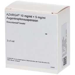 Azarga 10 mg/ml + 5 mg/ml