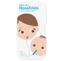 NoseFrida® Nasensekretsauger inkl. Hygienefilter