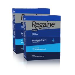 Regaine® Männer Lösung mit 5% Minoxidil 6 Monats-Vorrat - Jetzt 10% mit dem Code regaine2024 sparen*