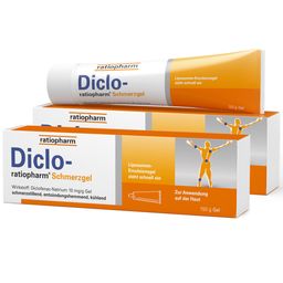 Diclo-ratiopharm® Schmerzgel bei akuten Bewegungsschmerzen mit dem bewährten Wirkstoff Diclofenac