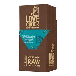LOVECHOCK Süße Kakaonibs & Meersalz 85% Kakao