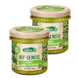 Allos HOFGEMÜSE SABINES SPINAT PINIENKERNE
