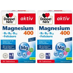 Doppelherz® aktiv Magnesium 400 + B1 + B6 + B12 + Folsäure Tabletten