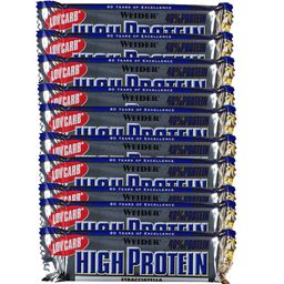 Weider 40 % High Protein Low Carb, Stracciatella, Riegel