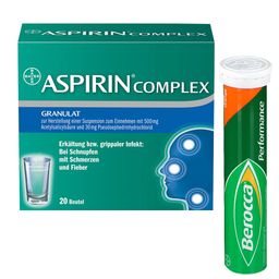 ASPIRIN® Complex Granulat + Berocca® Performance Set