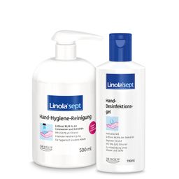 Linola® sept Handreinigung + Desinfektion Sparset