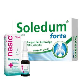 nasic® Nasenspray + Soledum® Kapseln forte