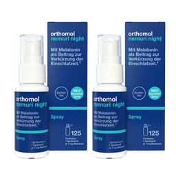 Orthomol Nemuri night - zur Verkürzung der Einschlafzeit - Einschlafspray mit Melatonin