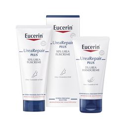 Eucerin® UreaRepair PLUS Handcreme 5% + Fußcreme 10 % - Jetzt 20% mit dem Code eucerin20 sparen*