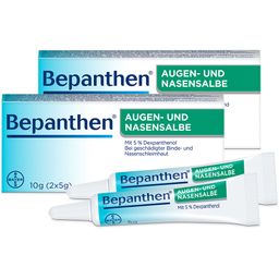 Bepanthen Augen- und Nasensalbe – sanft und wirksam bei leichten, oberflächlichen Schädigungen in Auge und Nase