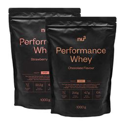 nu3 Performance Whey Strawberry + Chocolate