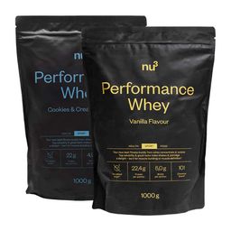 nu3 Performance Whey Proteinpulver Cookies&Cream + Vanilla